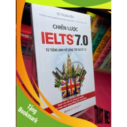 (TẶNG BOOKMARK) Chiến lược ielts 7.0 2018 mới 75% ố bẩn viền ố góc trên bìa Võ Trung Kiên RBK1905 SÁCH KỸ NĂNG