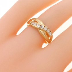 Nhẫn kim cương K18YG 0.30CT 667499