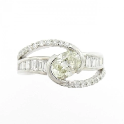 Nhẫn kim cương PT900 0.882CT 665496