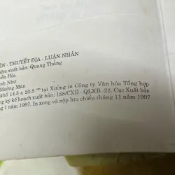 Đàm Thiên Thuyết Địa Luận Nhân (1997) - Ngô Bạch, mới 70% (PVL) 40628