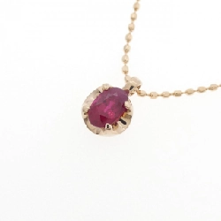 K18PG Dây chuyền ruby 0.35CT - Hàng hiệu Chính hãng 857556