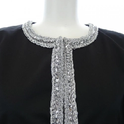 【Mã giảm giá】Áo khoác không cổ CHANEL 642718