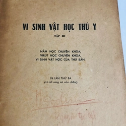 VI SINH VẬT HỌC THÚ Ý 528065