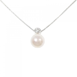 Dây chuyền ngọc trai Akoya 8mm PT900/PT850 - Hàng hiệu Authentic