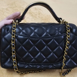 TÚI CHẦN Ô DA MỀM CHA-NEL (HÀNG QC) 529557