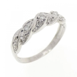 Nhẫn kim cương PT900 0.08CT - Hàng hiệu Authentic