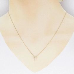 K18YG Dây chuyền kim cương chéo 0.12CT - Hàng hiệu Chính hãng 862240