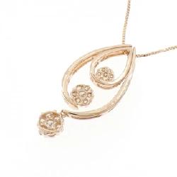 K18PG 2WAY Dây chuyền kim cương 0.50CT - Hàng hiệu Chính hãng 857301