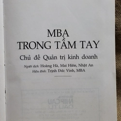 MBA Trong Tầm Tay - Chủ Đề Quản Trị Kinh Doanh (Tái Bản 2016)

 302056