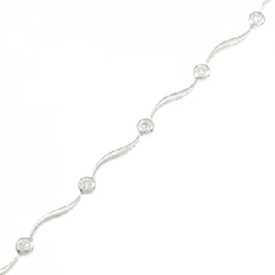 K18WG Vòng tay kim cương 0.25CT - Hàng hiệu Chính hãng