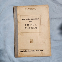 Một thời lãng mạn trong thi ca Việt Nam | Hà Như Chi | 1958