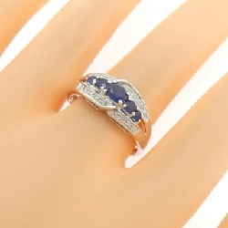 Nhẫn Sapphire K14WG 665650