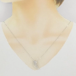 K14WG/K18WG Dây chuyền kim cương 0.33CT - Hàng hiệu Chính hãng 861411