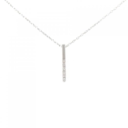 Dây chuyền kim cương PT900/PT850 0.06CT - Hàng hiệu Authentic