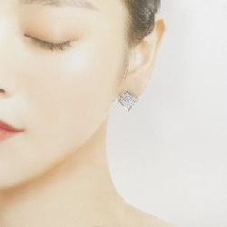 K18WG Bông tai kim cương Pavé 1.00CT - Hàng hiệu Chính hãng 867449