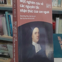 MỘT NGHIÊN CỨU VỀ CÁC NGUYÊN TẮC NHẬN THỨC CỦA CON NGƯỜI - George Berkeley
