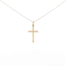 K18YG Dây chuyền hình chữ thập - Hàng hiệu Chính hãng