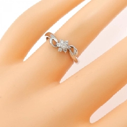 Nhẫn kim cương hoa PT900 0.15CT 669385