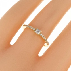Nhẫn kim cương K18YG 0.10CT - Hàng hiệu Authentic 856483