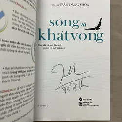 SỐNG VÀ KHÁT VỌNG (Có chữ ký tác giả) - Trần Đăng Khoa 596066