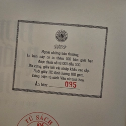 Bộ Sách Tam Quốc chí bản đặc biệt số 95 trong 100 bản đặc biệt được đánh số  497142