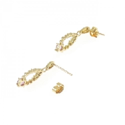 K18YG Sapphire Earrings - Hàng hiệu Authentic 867110