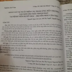 Y Học TpHCM. ĐH Y Dược- Chuyên đề Truyền máu Huyết học số 5 .2013. 778147