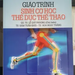 Giáo trình Sinh Cơ học Thể dục Thể thao - Trường Đại học Thể dục Thể thao