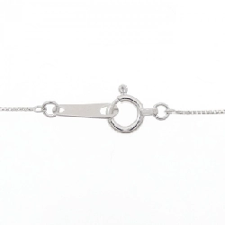 K18WG Sapphire Necklace 0.80CT - Hàng hiệu Authentic 858411