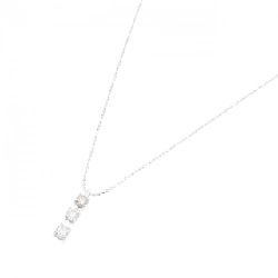 K18WG Dây chuyền kim cương ba viên 0.40CT - Hàng hiệu Chính hãng 862874