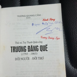 Thái sư Trương Đăng Quế đời văn đời người | Trương Quang Cảm  475134