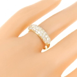 Nhẫn kim cương Pavé K18YG 1.00CT - Hàng hiệu Authentic 851298