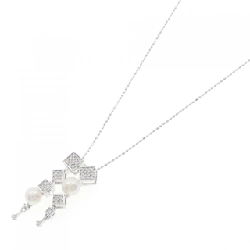 K14WG/K10WG Ngọc trai Akoya Dây chuyền - Hàng hiệu Chính hãng 855904