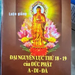 SÁCH  ĐẠI NGUYỆN LỰC THỨ 18 - 19  CỦA ĐỨC PHẬT A DI ĐÀ 50K 1043878