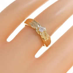 Nhẫn kim cương K18YG 0.10CT 668278