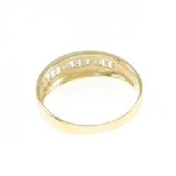 Nhẫn pinky kim cương 750YG 0.48CT 668572