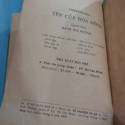 TÊN CỦA ĐÓA HỒNG - UMBERTO ECO 447635
