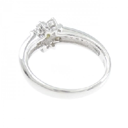 Nhẫn kim cương hoa K18WG 0.17CT - Hàng hiệu Authentic 854797