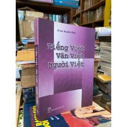 Tiếng Việt văn việt người Việt - Cao Xuân Hạo 179858