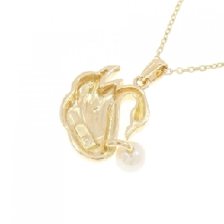 K18YG Ngọc trai nước ngọt Dây chuyền 4mm - Hàng hiệu Chính hãng 856831