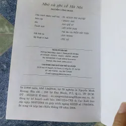 Nhớ và ghi về Hà Nội - Nguyễn Công Hoan 605164