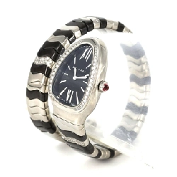 Bulgari Serpenti Spiga/D Bracelet D Size SP35S/SP35BSDBCSD1.1T SS Quartz - Hàng hiệu Authentic 876687