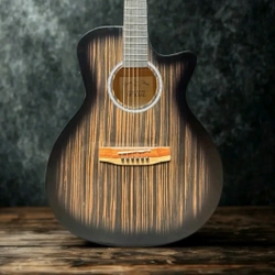 Đàn guitar bằng gỗ (có tặng kèm thêm kẹp đàn và phím gãy đàn) 545611
