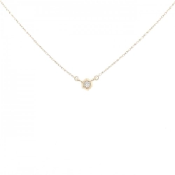 K10YG Dây chuyền kim cương 0.01CT - Hàng hiệu Chính hãng