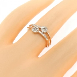 Nhẫn kim cương hoa K10PG 0.30CT - Hàng hiệu Authentic 853881