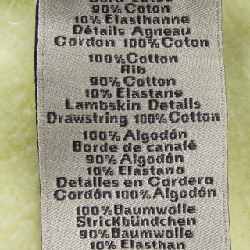 Áo khoác có mũ HERMES với miếng da trang trí kiểu bất đối xứng *31-5764 - Hàng hiệu Chính hãng 896002