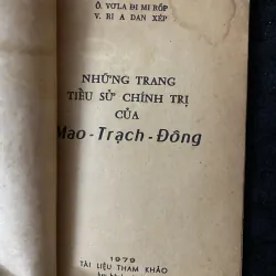 Những trang tiểu sử chính trị của Mao- Trạch Đông 1005841