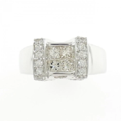 Nhẫn kim cương K18WG 0.70CT 665642