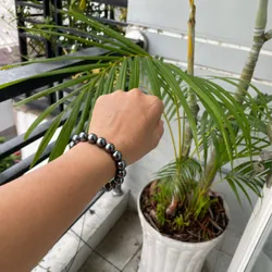 Vòng tay đá Hematit( huyết áp) 680525