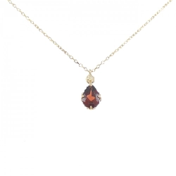 K10YG Garnet Necklace - Hàng hiệu Authentic